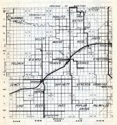 Roseau County 1, Blooming Valley, Pohlitz, Dieter, Soler, Moose, Ross, Jadis, Polonia, Barto, Minnesota State Atlas 1954